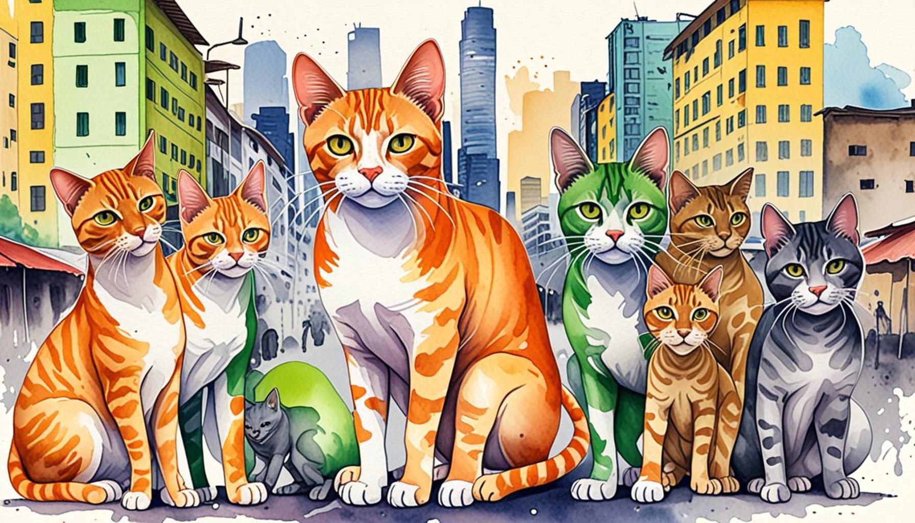 Resilient Cat Breeds to Nigerian Urban Challenges