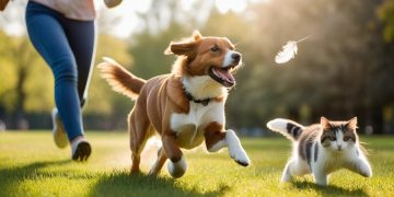 The importance of exercise routine in pets' nutrition and emotional well-being