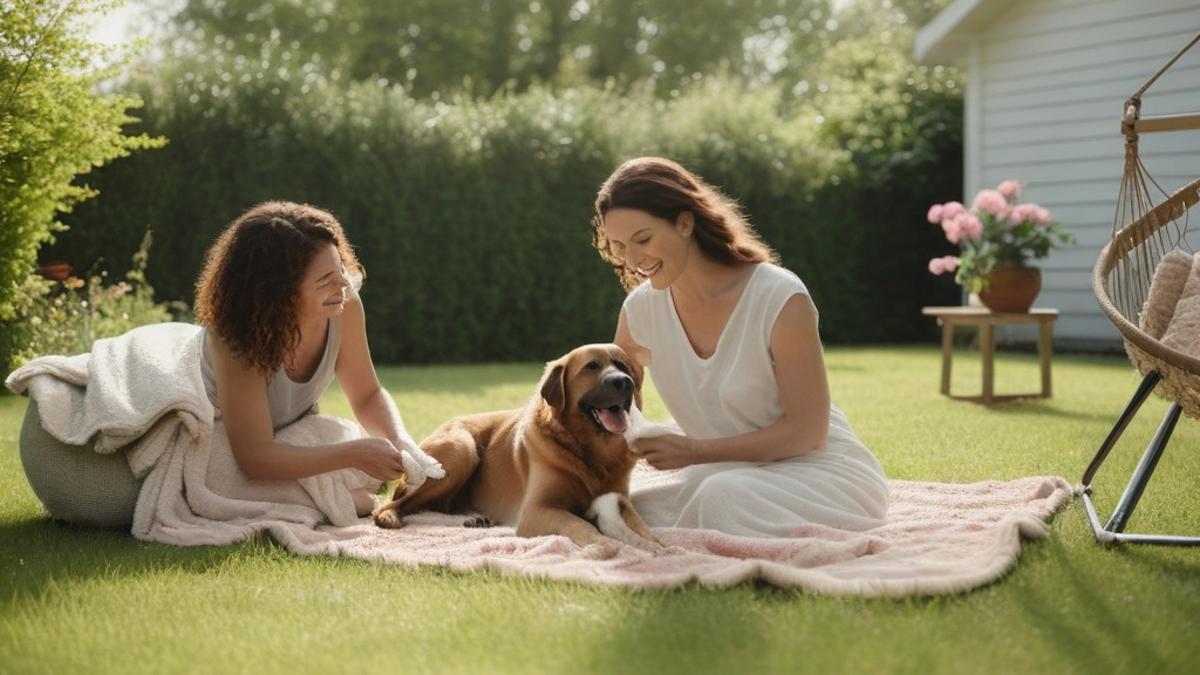 keeping pet's paws clean